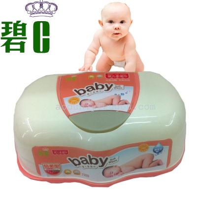 BI-c-infantile wet paper towels cotton padded luxury boxed wipes 80 sheets factory direct