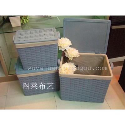 Court house home version of pure hand woven basket CF-4005 three sets of series