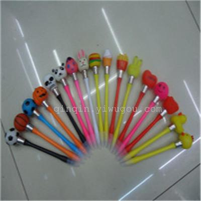 Craft luminous pen animal light pen knock pen Halloween pen Easter pen