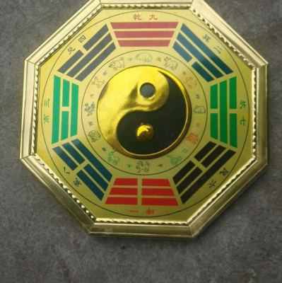Xinyutang Factory Direct Sales Hemming Colorful Twelve Zodiac Bagua Mirror