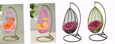  Outdoor PE Rattan Bird's Nest Cradle Chair Balcony Hanging Basket Swing Glider Rattan Chair Balcony B & B Swing