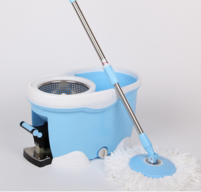 Upgraded version of Home dolphin Good God drag rotating mop hands-free wash Magic mop