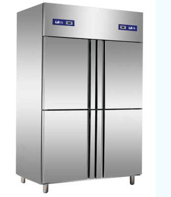 Four-door double dual temperature refrigerator