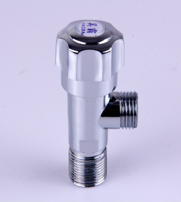 Golden triangle valve outlet. The four directions of hot water and cold water angle valve series
