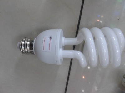 Energy - saving lamp half screw