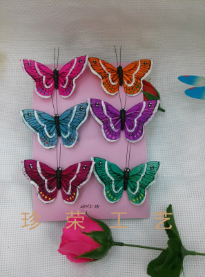 2015 Hot Models Factory Direct Sales Feather Butterfly, Refridgerator Magnets
