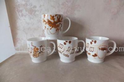 Magnesia porcelain ceramic promotional coffee cup mug