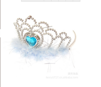 Hot Sale New Beaded Crown Crown Hair Clasp Ornament