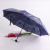 3 folding women's stamp check uv care sun protection umbrella