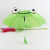 lovely frog children's straight umbrella ear umbrella sun protection auto open 