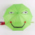 lovely frog children's straight umbrella ear umbrella sun protection auto open 