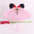 cartoon mickey mouse children's umbrella creative lovely ear straight umbrella sun protection 