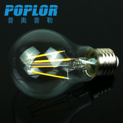 4/6/8W/ LED bulb lamp / glass cover / LED light filament / LED lighting / constant current drive