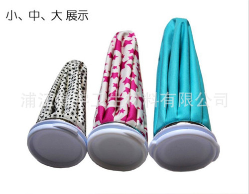 6-11 inch water-repellent cloth fabric ice bag cold compress hot pack fabric ice bag for export only