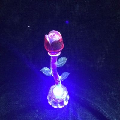 Crystal rose light crafts