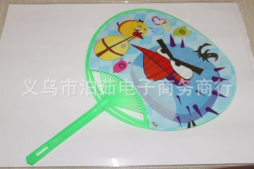 fan plastic fan cartoon fan summer products 2 yuan products