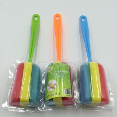 Cup brushes F-001,F-002 high density sponge bottle brush