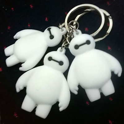 Yiwu small commodity purchase warm male glue soft PVC Keychain