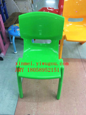 Bright new color Baby Candy-colored plastic children Chairs Dining Chair nursery school playground equipment