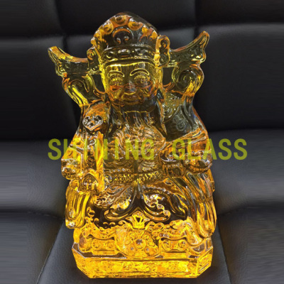 Crystal crafts creative fashion gifts lucky god of wealth