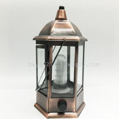 New antique copper residential Outdoor LED Solar Garden light