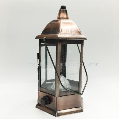 New antique copper residential outdoor camping LED garden lights
