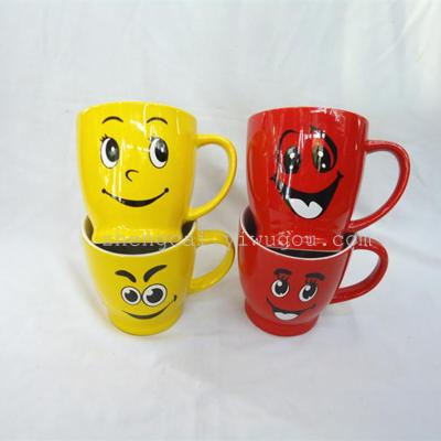 Ceramic coffee cup advertising mug catoon cup