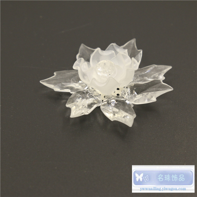 Can be used with acrylic Crystal flowers and petals distribution transparent products flowers