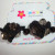 Korean version of the new sun floret hair decorated with transparent beads hair rope rubber band, lovely hair rope manufacturers direct