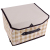 Square corner cover three sets of QQ box storage box grid storage box storage box cloth art storage box g-3