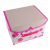 Square corner cover three sets of QQ box storage box grid storage box storage box cloth art storage box g-3