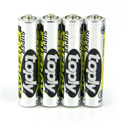 Factory direct sales toply 7 battery AAA carbon dry battery wholesale