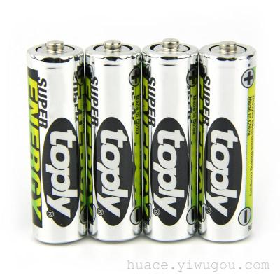 Factory direct sales toply 5 battery AA carbon dry battery wholesale