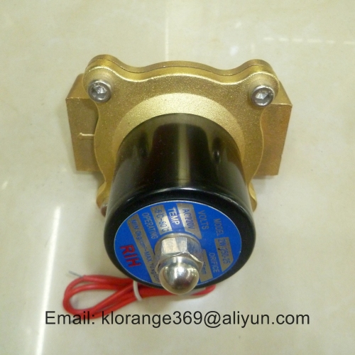 2w250-25 water valve solenoid valve brass water valve one-inch caliber