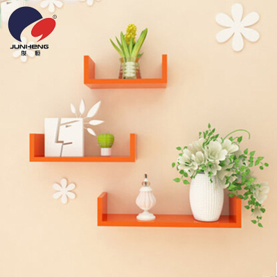 Romantic U-shaped wall shelf display frame Home decor