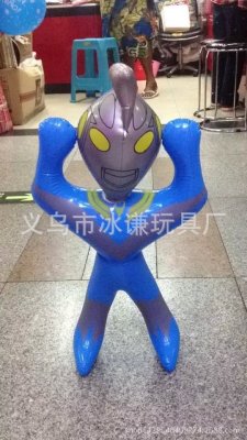 Toy inflatable toy Ultraman anime characters new high-quality PVC materials factory direct wholesale