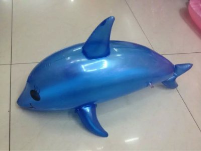Toys, inflatable toys, inflatable Dolphin iridescent multi size
