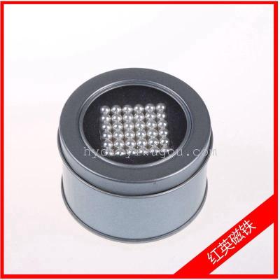 Color gold-plated silver-plated nickel 5mm magnetic ball magic magnetic ball Bucky ball magnets