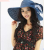 Fashion Korean yarn bowknot Hat straw paper hats