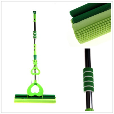 Wholesale stainless steel sponge head home mop  floor mop