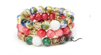The explosion of Korean jewelry bracelet fashion personality retro candy color Bracelet wholesale volume discount