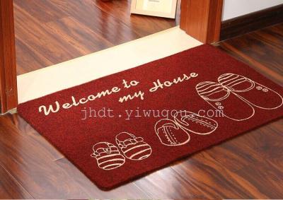 Printing bathroom floor mat rug