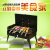 Outdoor light folding Grill Box Type Wood Charcoal Oven Free of Mail