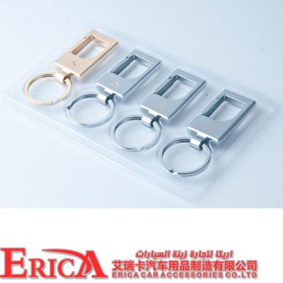 Yiwu Keychain creative alloy stainless steel key ring key chain pendant men