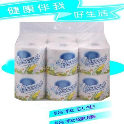 Wholesale toilet paper roll paper factory direct export OEM custom toilet paper 500