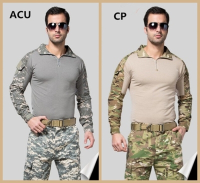 Summer Phoenix in commando camouflage suit outdoor field gear slim desert frogs frog clothing male clothing