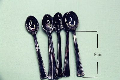 Disposable plastic ladle spoon children with spoon