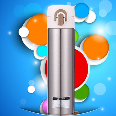  creative portable lock Stainless steel vacuum flask insulated glass business men and women line the glass high vacuum