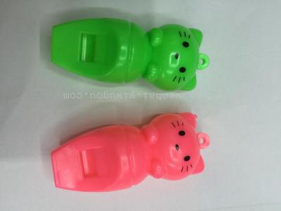 Plastic whistles, cat whistle, children's toys, whistles, plastic toys
