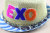 Spring straw summer EXO letters child's hat brims, air caps